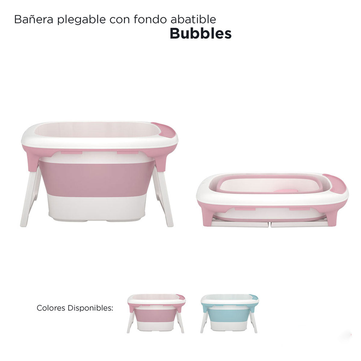 Bañera Pegable D'bebé Bubbles Unisex de 0 a 6 años
