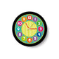 Reloj De Pared Infantil Decorativo Unisex Cuarzo Análogo de 30cm Plástico