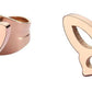 Set Collar Aretes Enso Rosegold EJS3239R Acero Inox Mujer