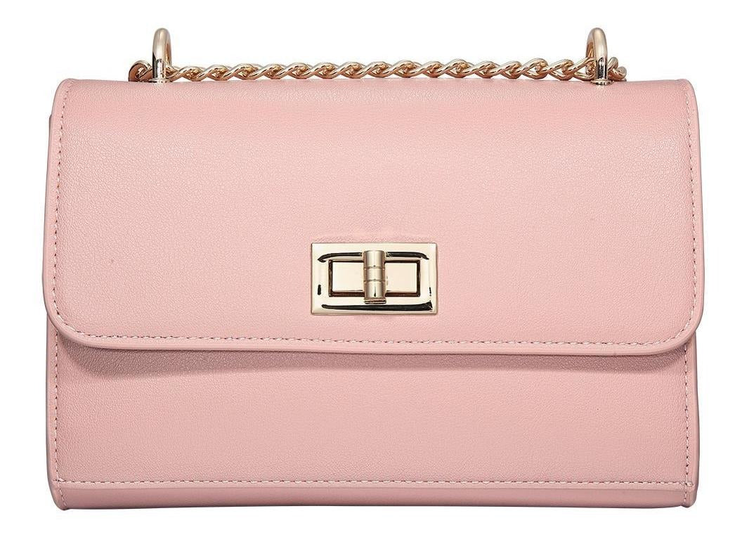 Bandolera Enso Pink Bags EB214CBN Tipo Urbana Para Mujer