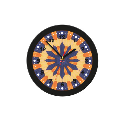Reloj De Pared Mandala Decorativo Unisex Cuarzo Análogo de 30cm Plástico