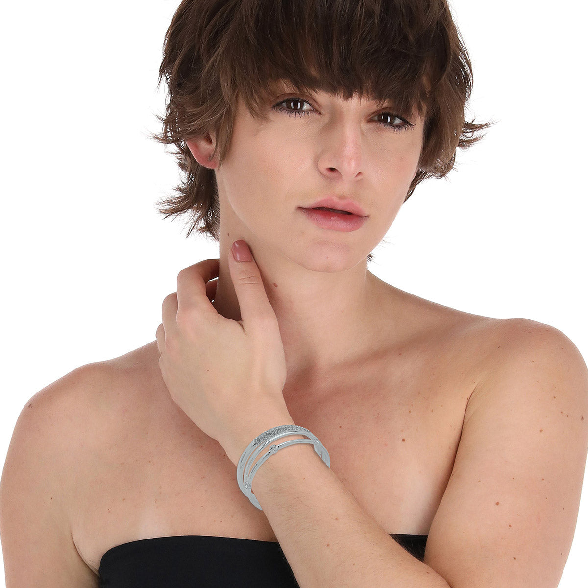 Pulsera Anne Klein Box Bracelets F23 01B00505 Aleación Mujer
