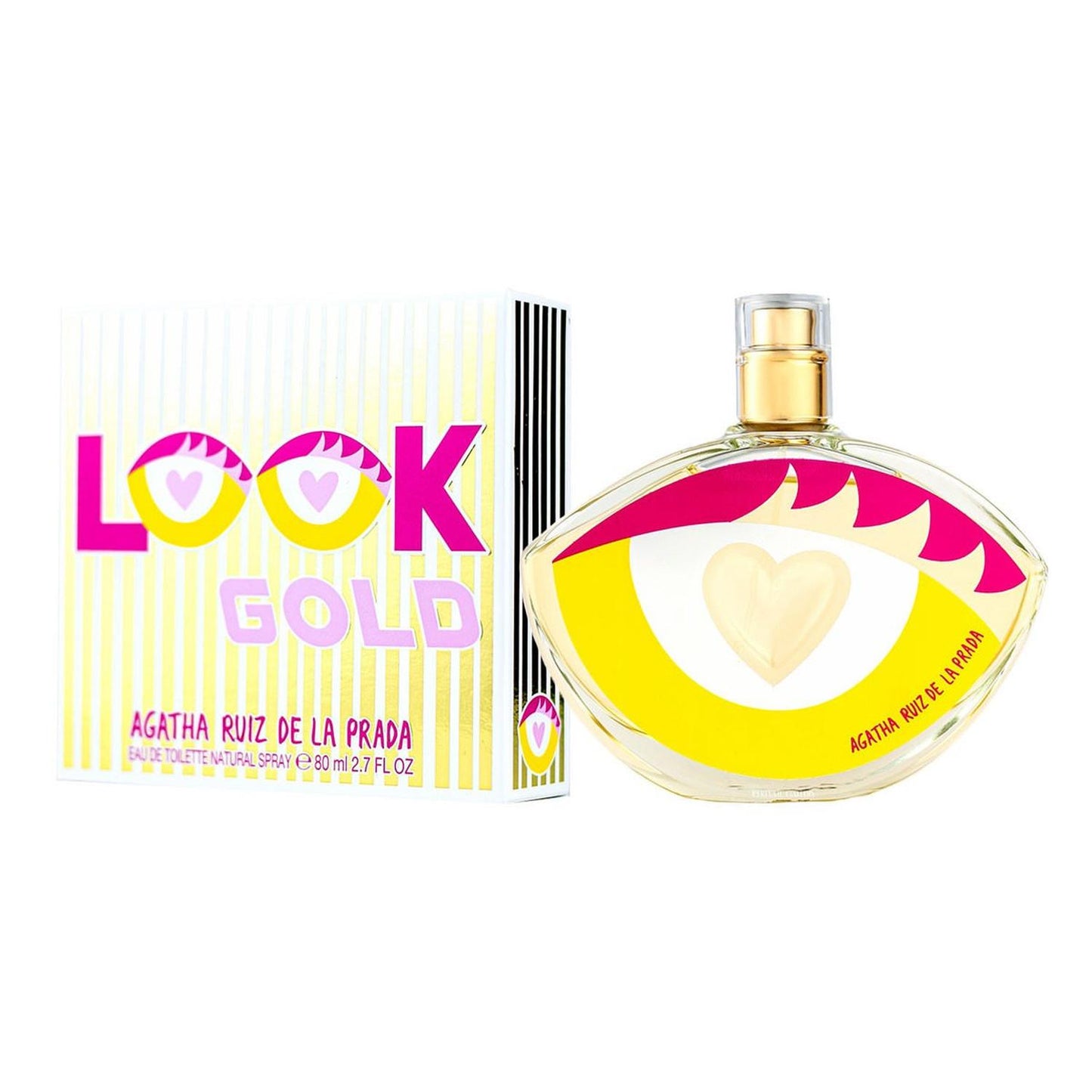 Agatha Ruiz de la Prada Look Gold 80ml EDT Para Mujer