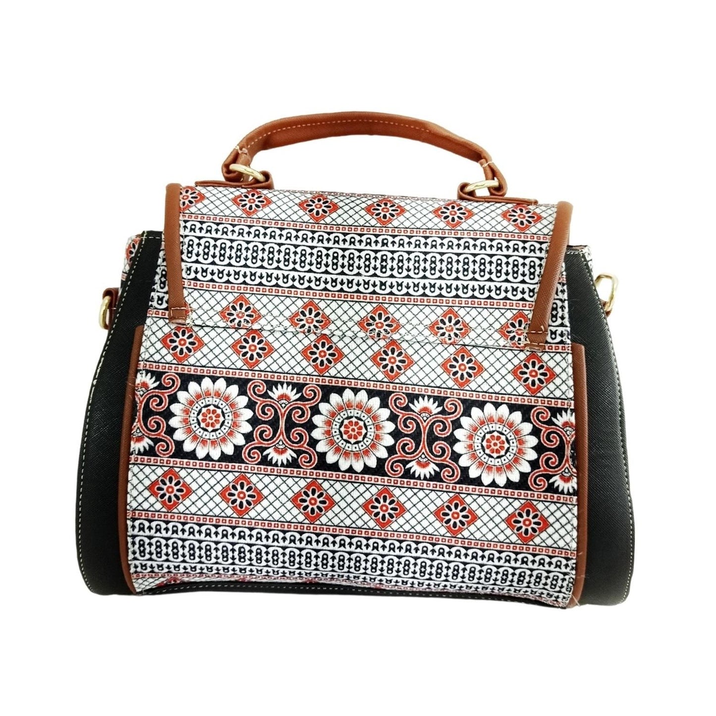 Bolsa Satchel Zvezda Alison Bambú BB-ALI Casual Para Mujer