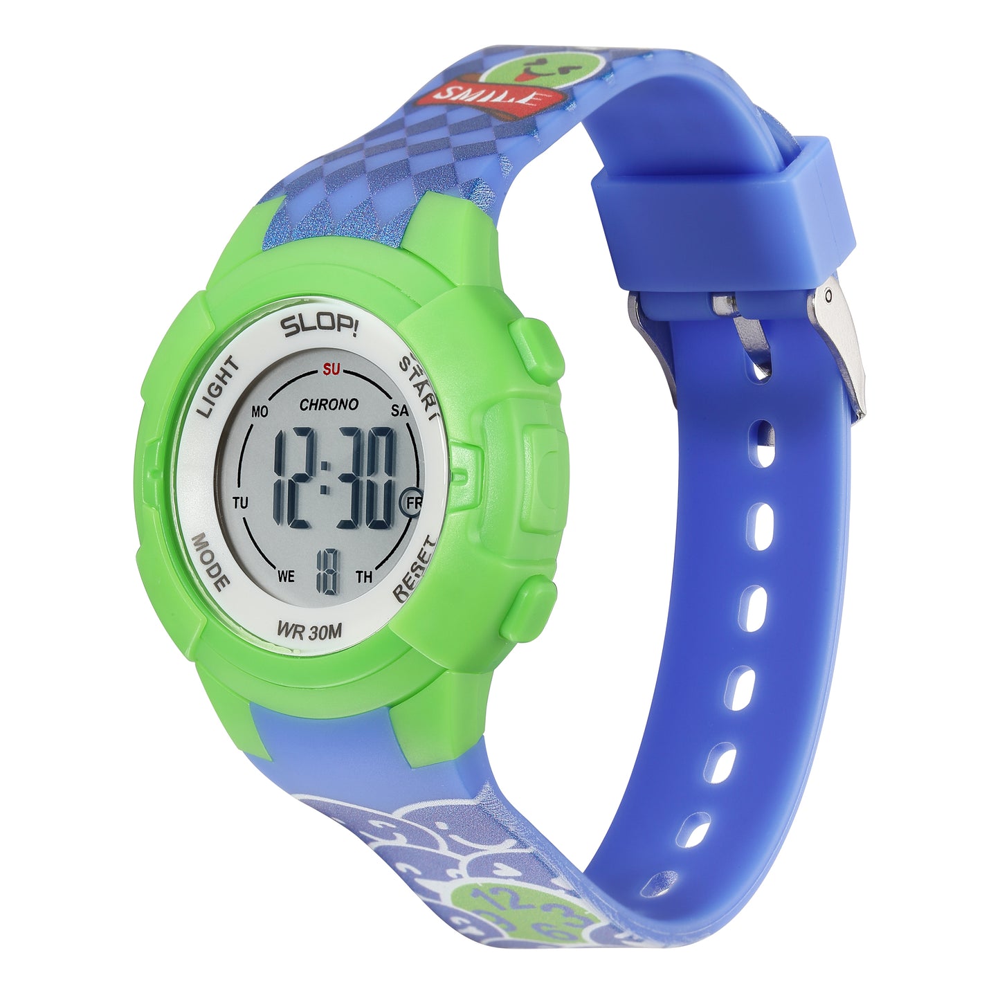 Reloj Slop Azul Print Smile SW8825LK4 Niño