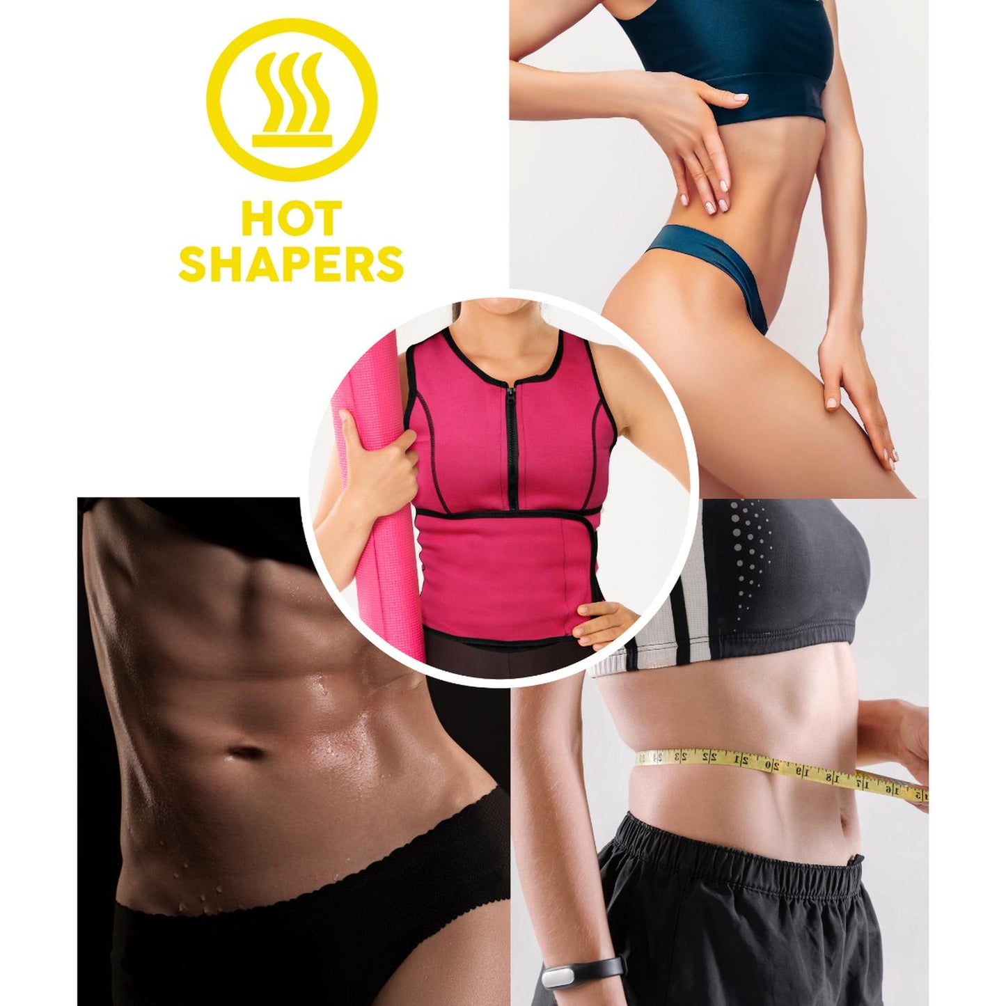 Chaleco Faja Neopreno McCarthy Gym Para Mujer