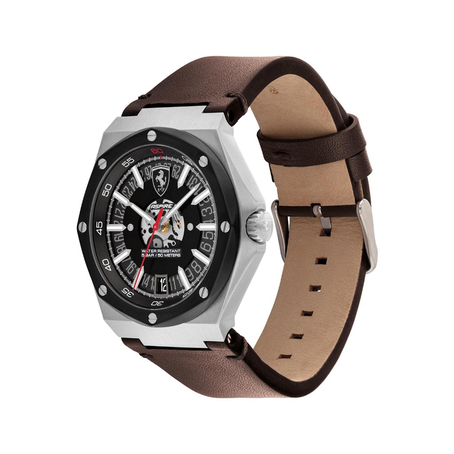 Reloj Ferrari Aspire Marrón 0830844 Para Hombre