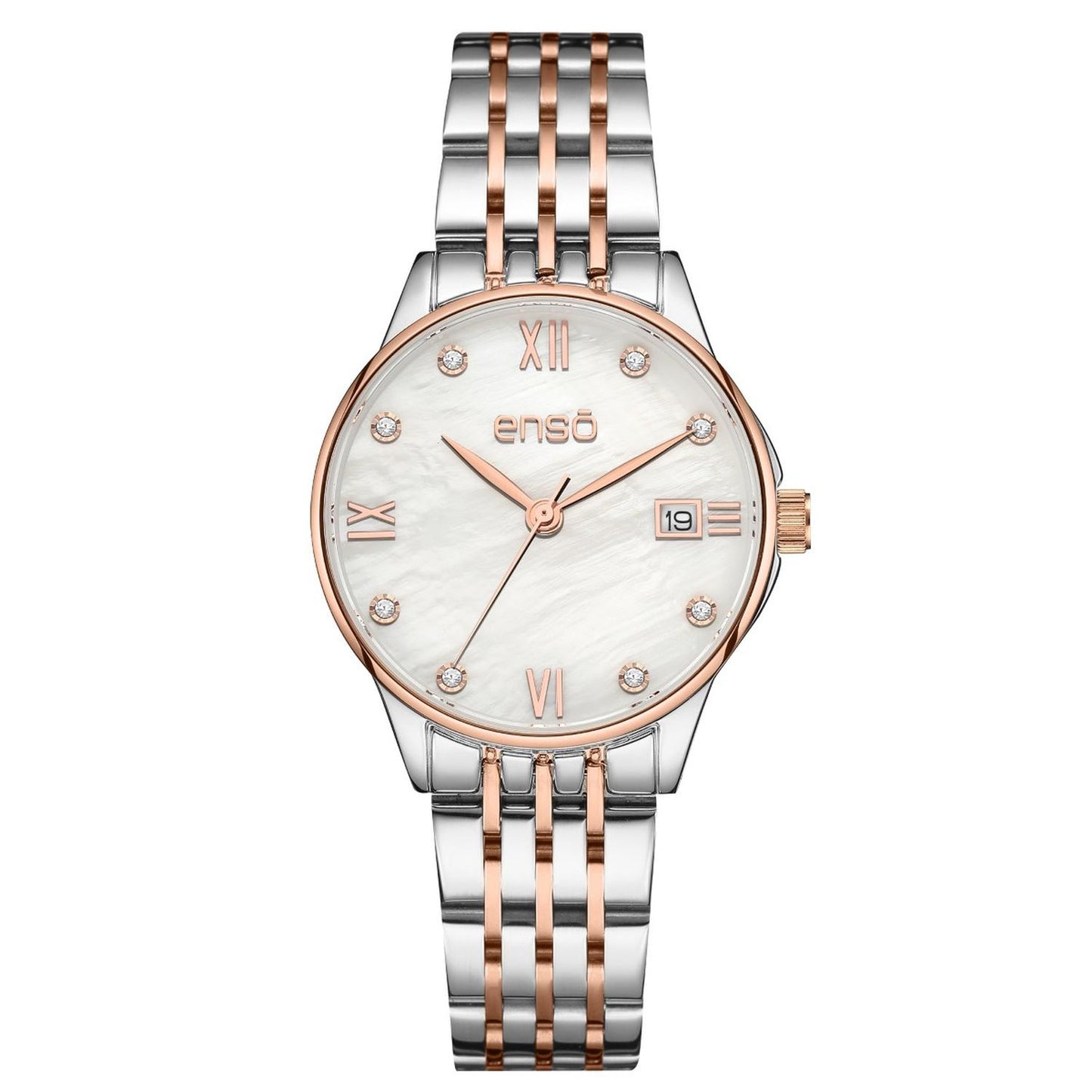 Reloj Análogo Enso Ladies Two Tone EW1053L1 Cuarzo Metal correa Acero para Mujer