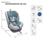 Autoasiento Etapa 0+1-2-3 D'bebé Isofix Mare Travel 0 a 36kg