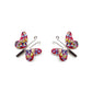 Set Collar y Aretes Mariposa Zvezda 0.925 Mujer