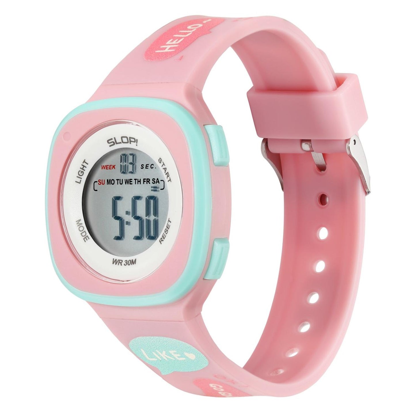 Reloj Slop Rosa Print Multicolor SW2207LK3 Niña