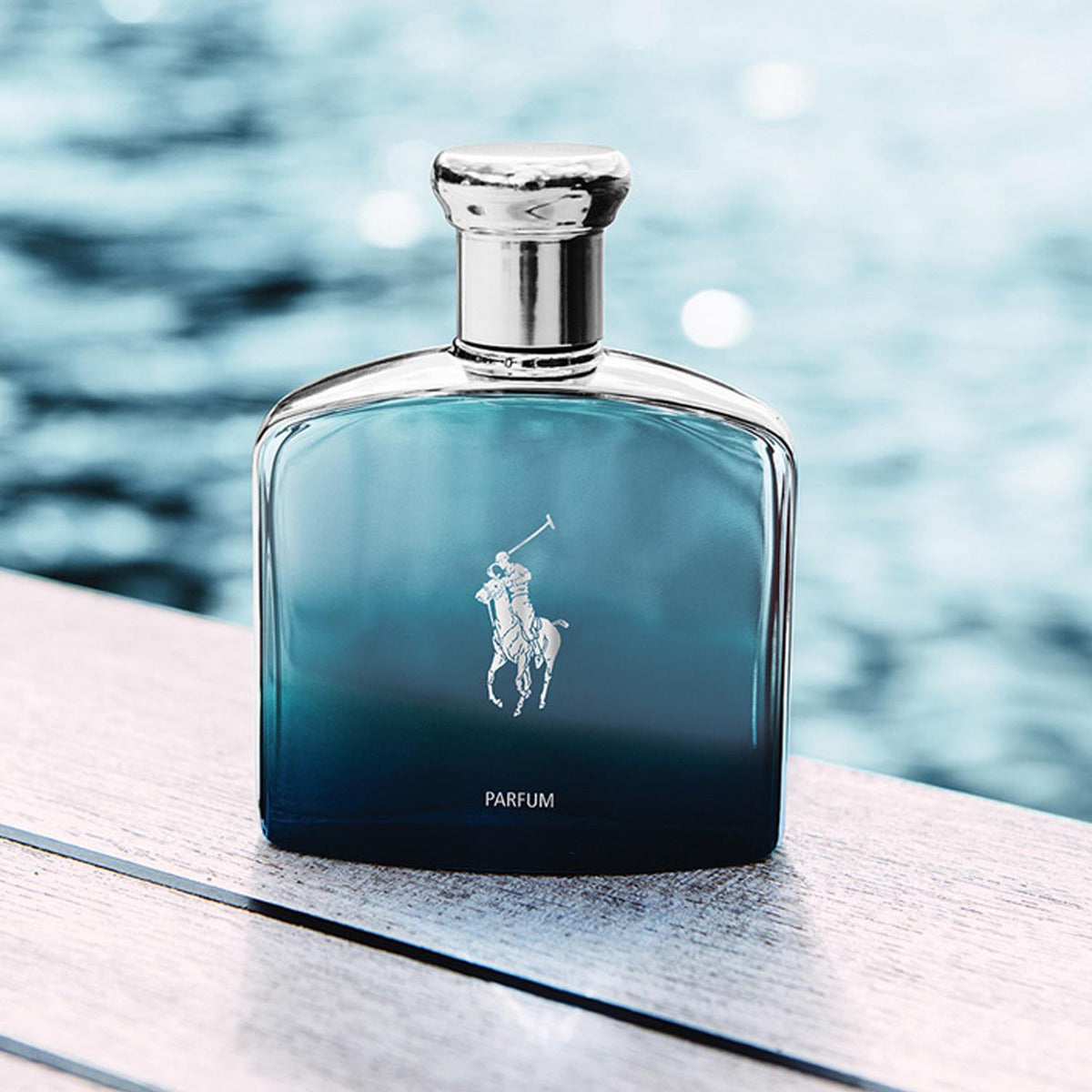 Ralph Lauren Polo Deep Blue 125ml Eau de Parfum Para Hombre Botella de Vidrio