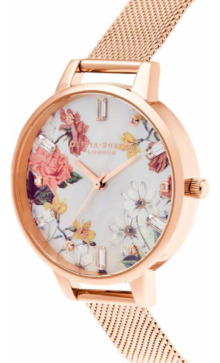 Reloj Olivia Burton Mujer Cristales OB16BF28 Floral