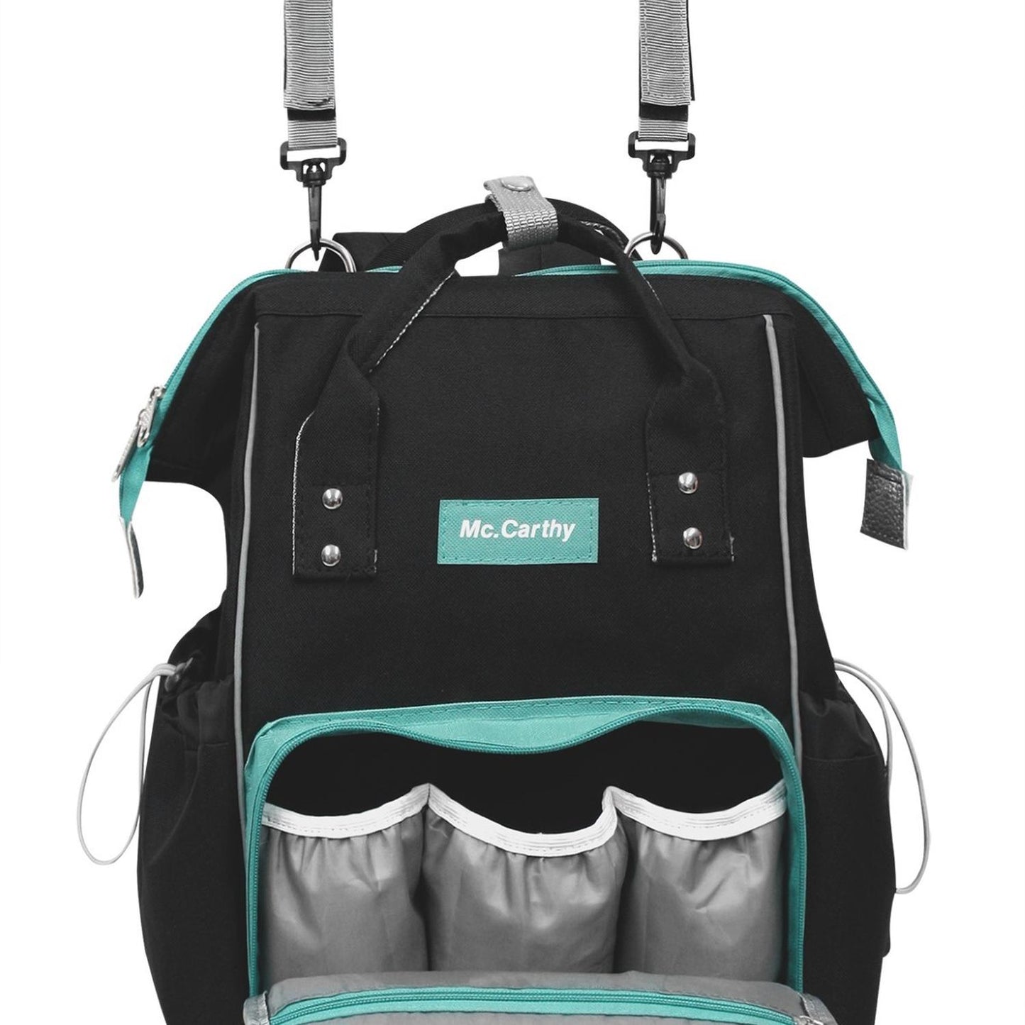 Mochila Pañalera McCarthy PAN-16 NEGRO Tipo Backpack Unisex