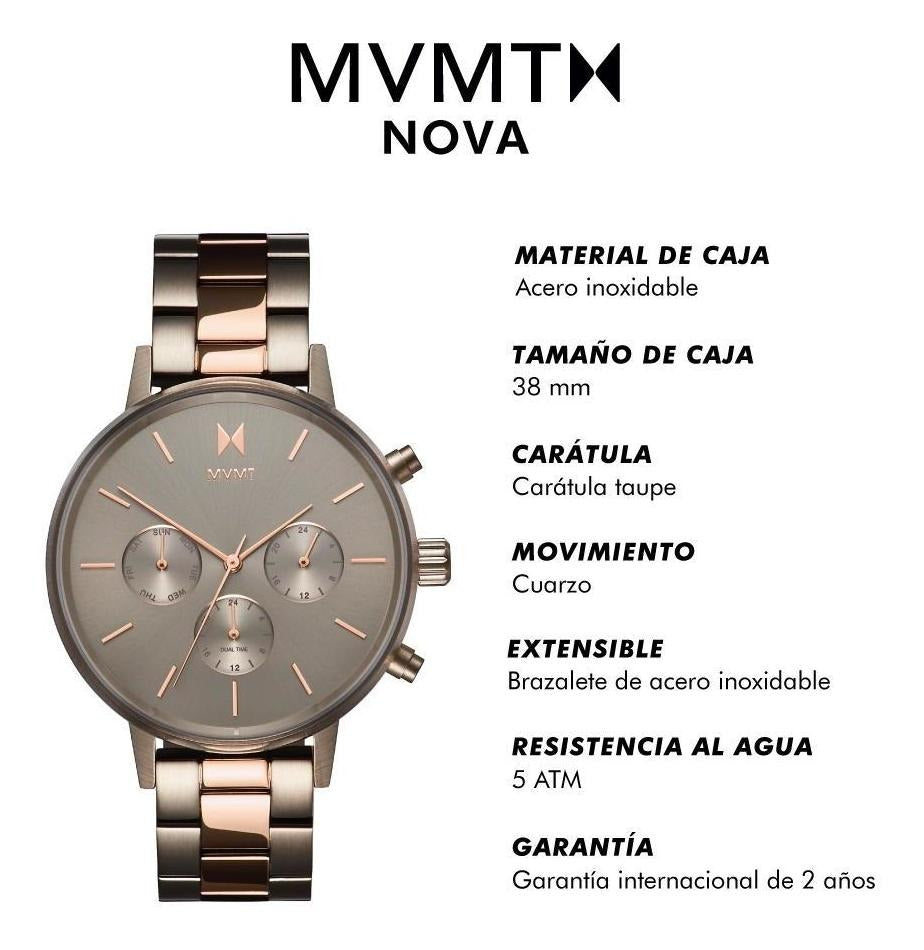 Reloj MVMT Mujer Acero Inoxidable D-FC01-TIRG Nova