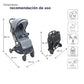 Carriola D'bebé Wing Unisex de 3 a 36 meses