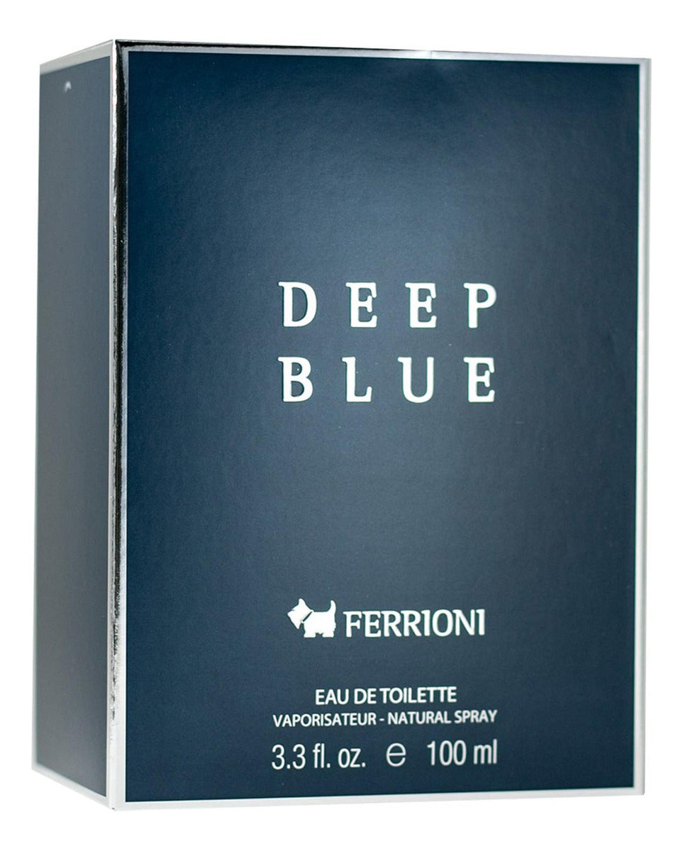 Ferrioni Deep Blue 100ml Eau de Toilette Para Hombre