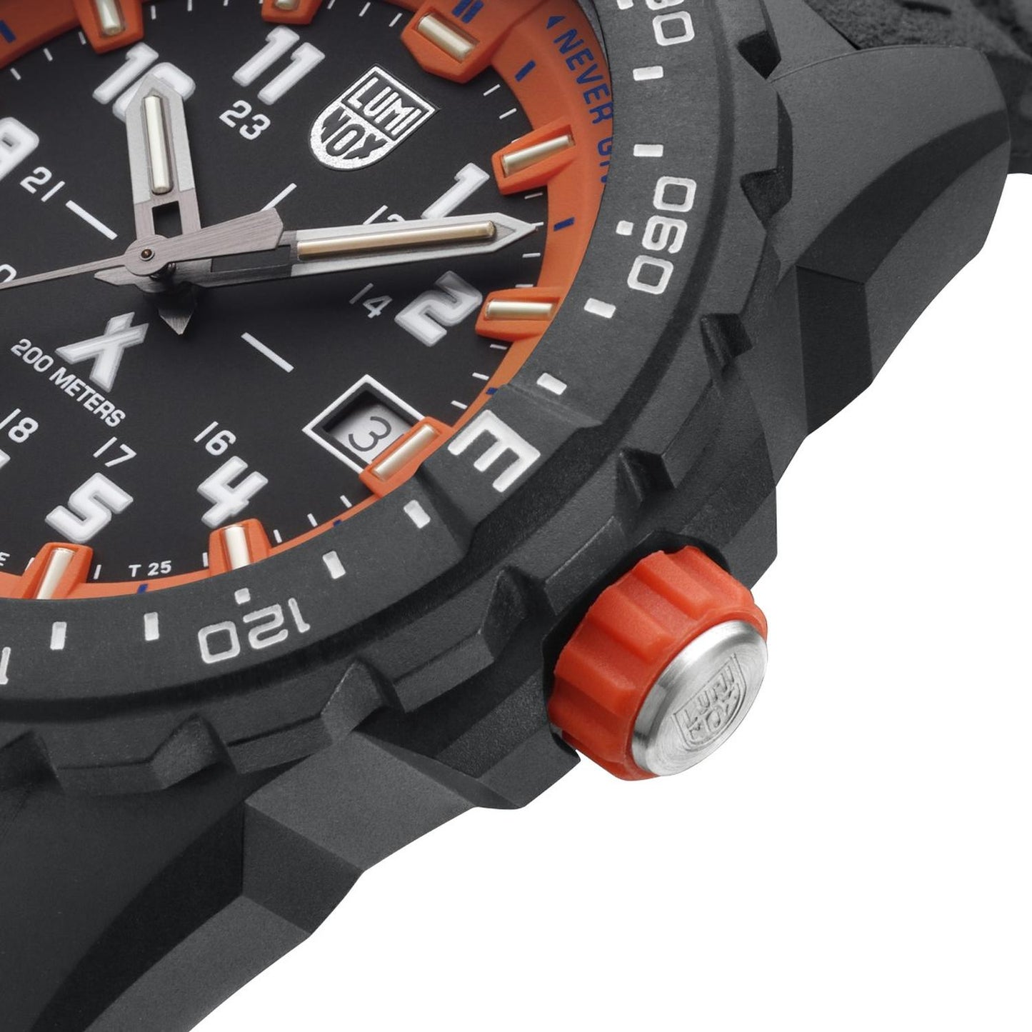 Reloj Análogo Luminox Bear Grylls Mountain Series XB.3739 Cuarzo Suizo Carbonox correa Caucho para Hombre