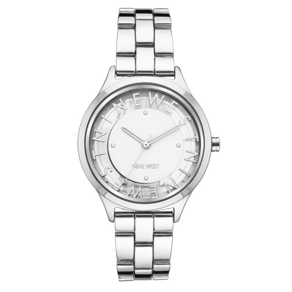 Reloj Nine West Silver Collection Plata NW2589WTSV Mujer