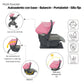 Set Carriola D'bebé Travel System Queen de 0 a 36 meses