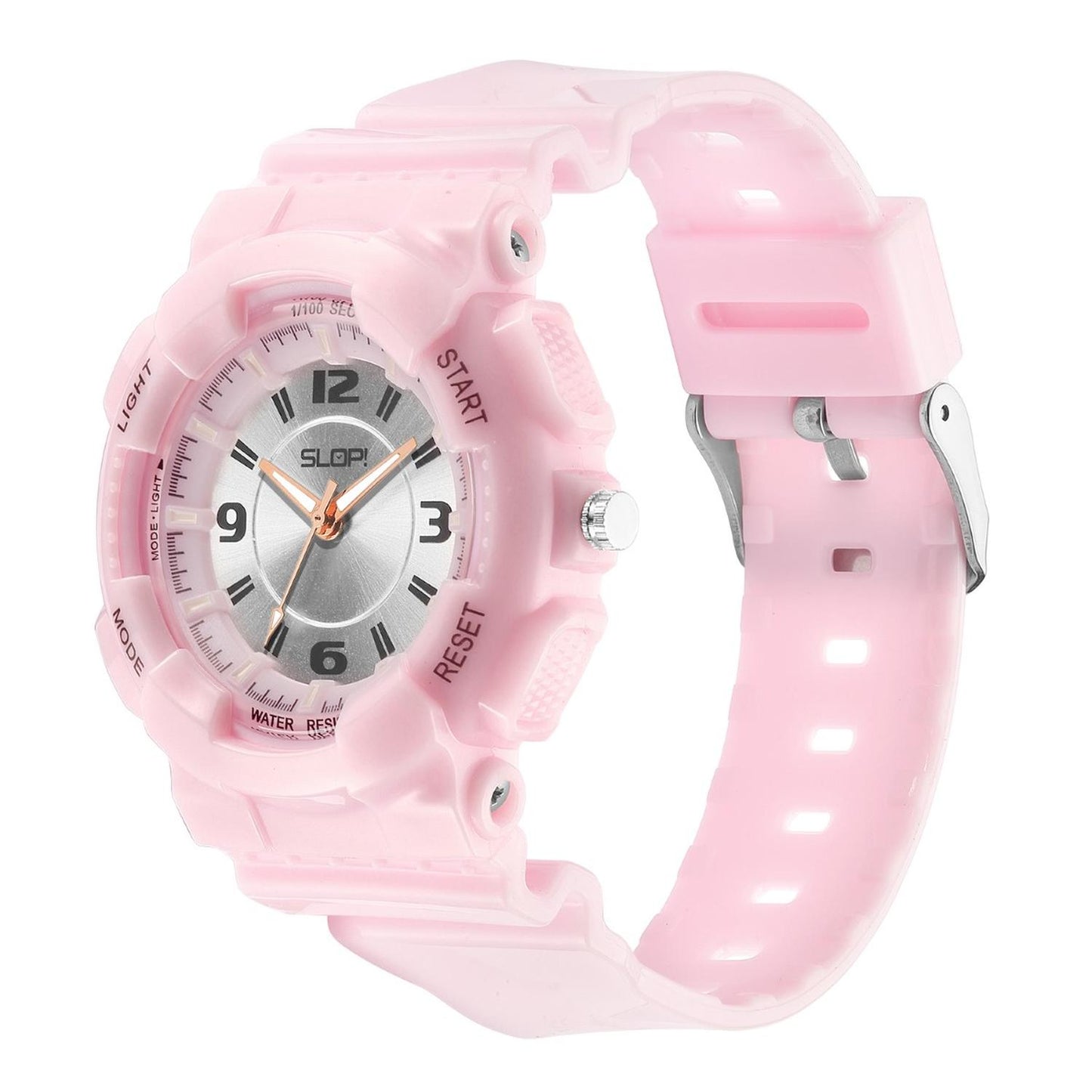 Reloj Slop Deportivo Rosa SW8852L28 De Plástico Para Niña