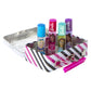 Set Labial Gloss Brillo Roll-On Con Sabor 4 Piezas Barbie