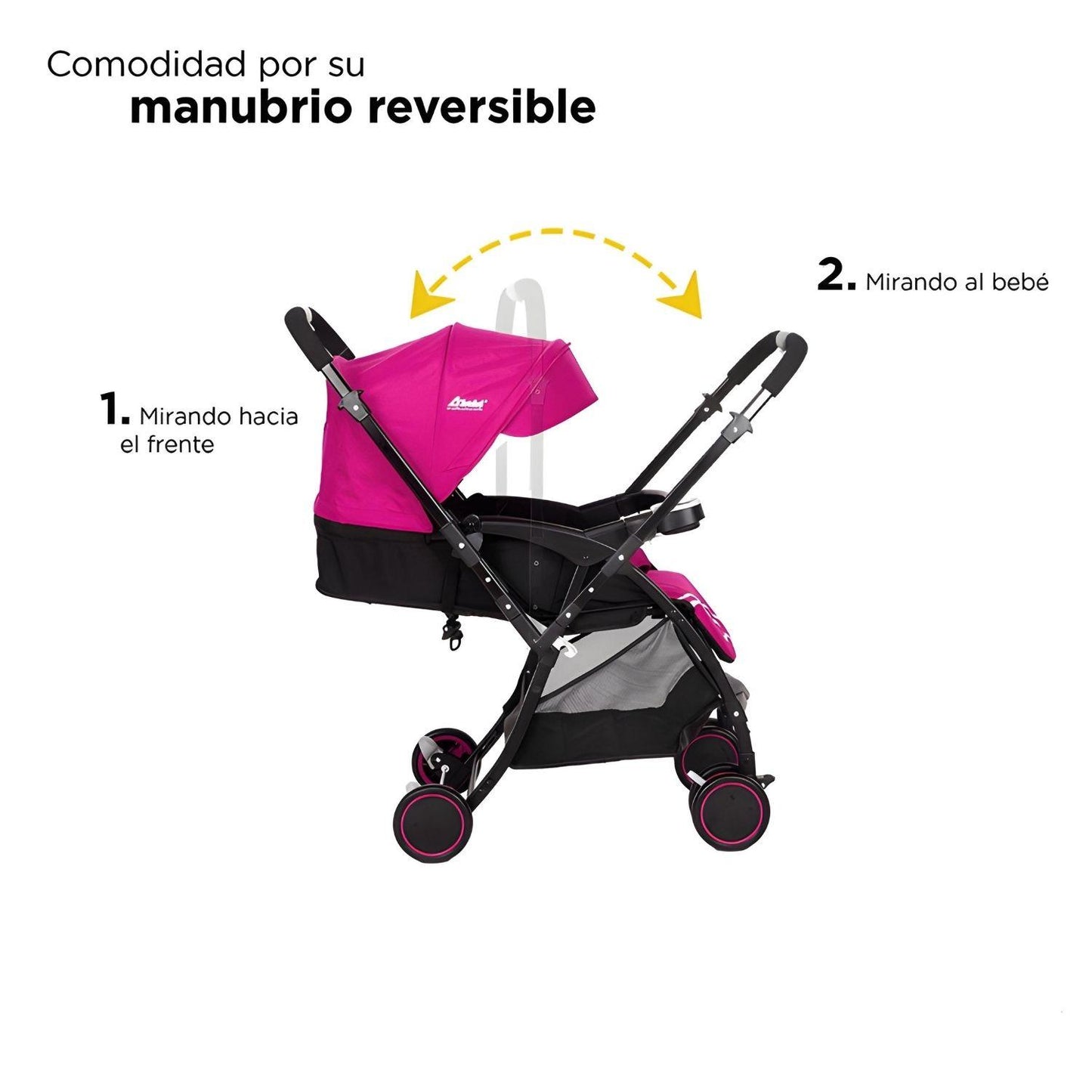 Carriola D'bebé Reversible Lu Unisex de 3 a 36 meses