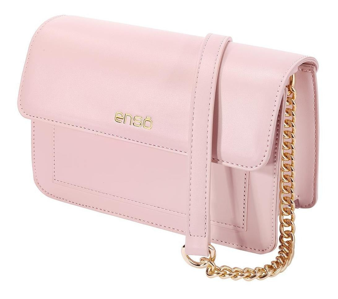 Bandolera Enso Pink Bags EB210CBP Tipo Urbana Para Mujer