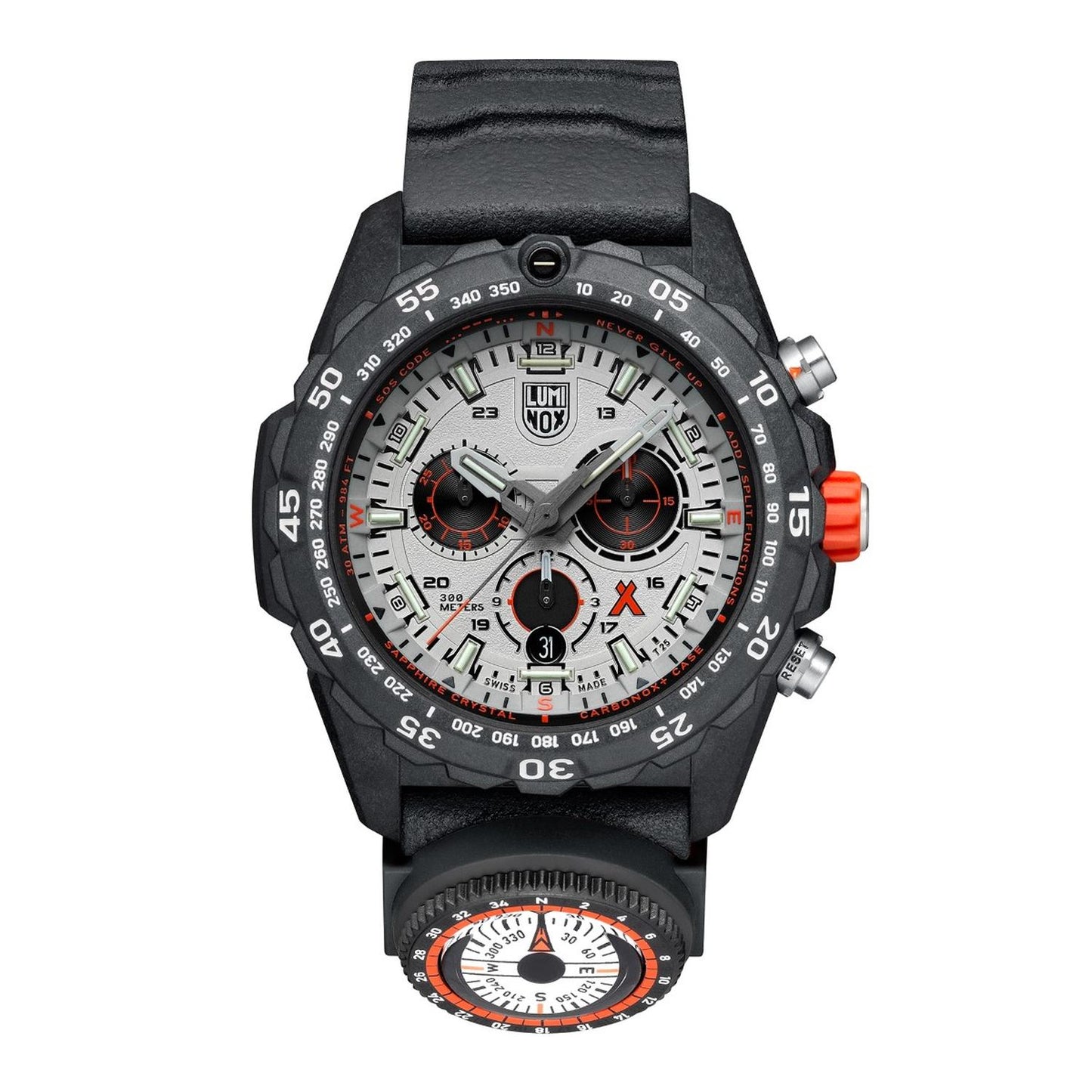 Reloj Análogo Luminox Bear Grylls Survival 3740 Master Series XB.3748 Cuarzo Suizo Carbonox correa Caucho para Hombre