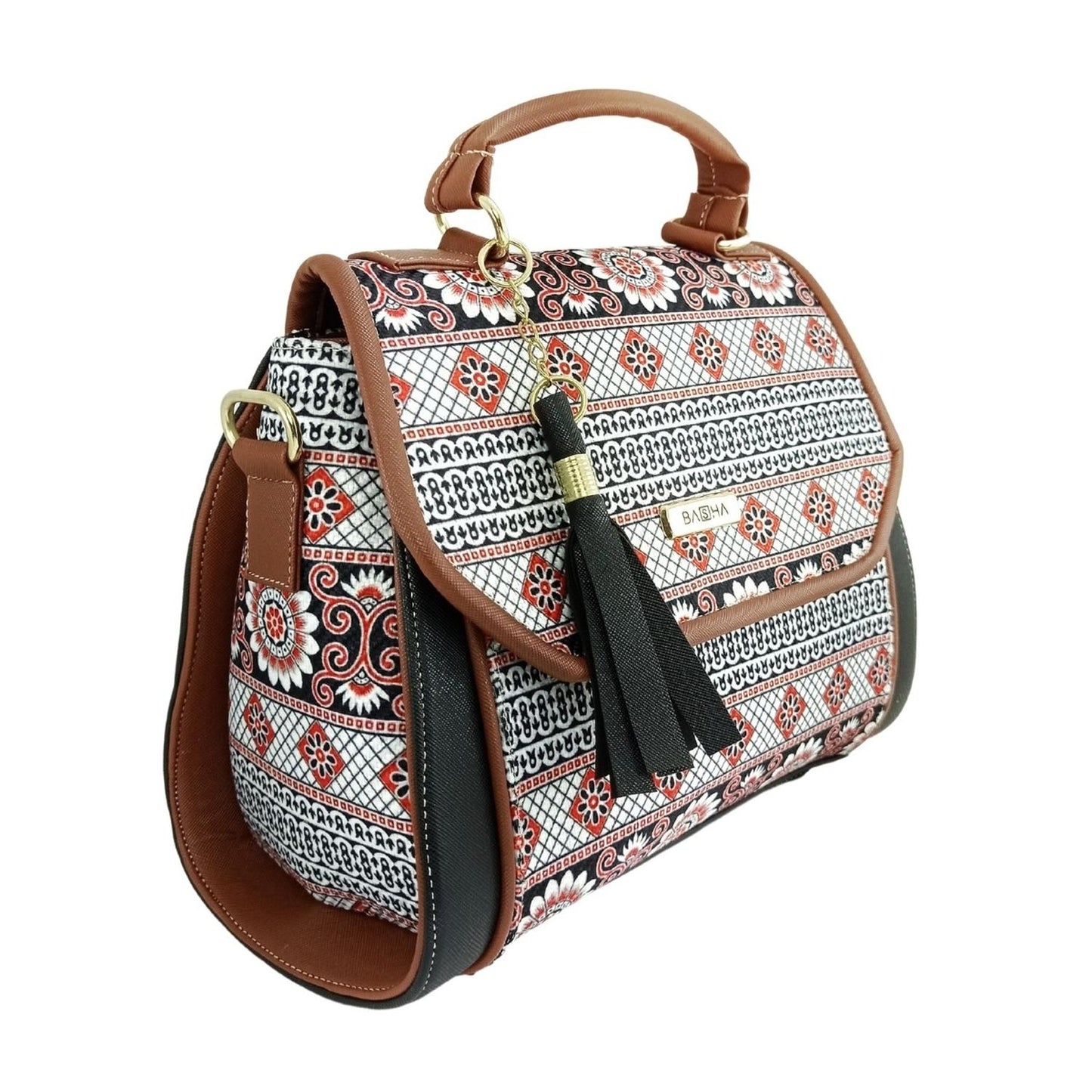 Bolsa Satchel Zvezda Alison Bambú BB-ALI Casual Para Mujer