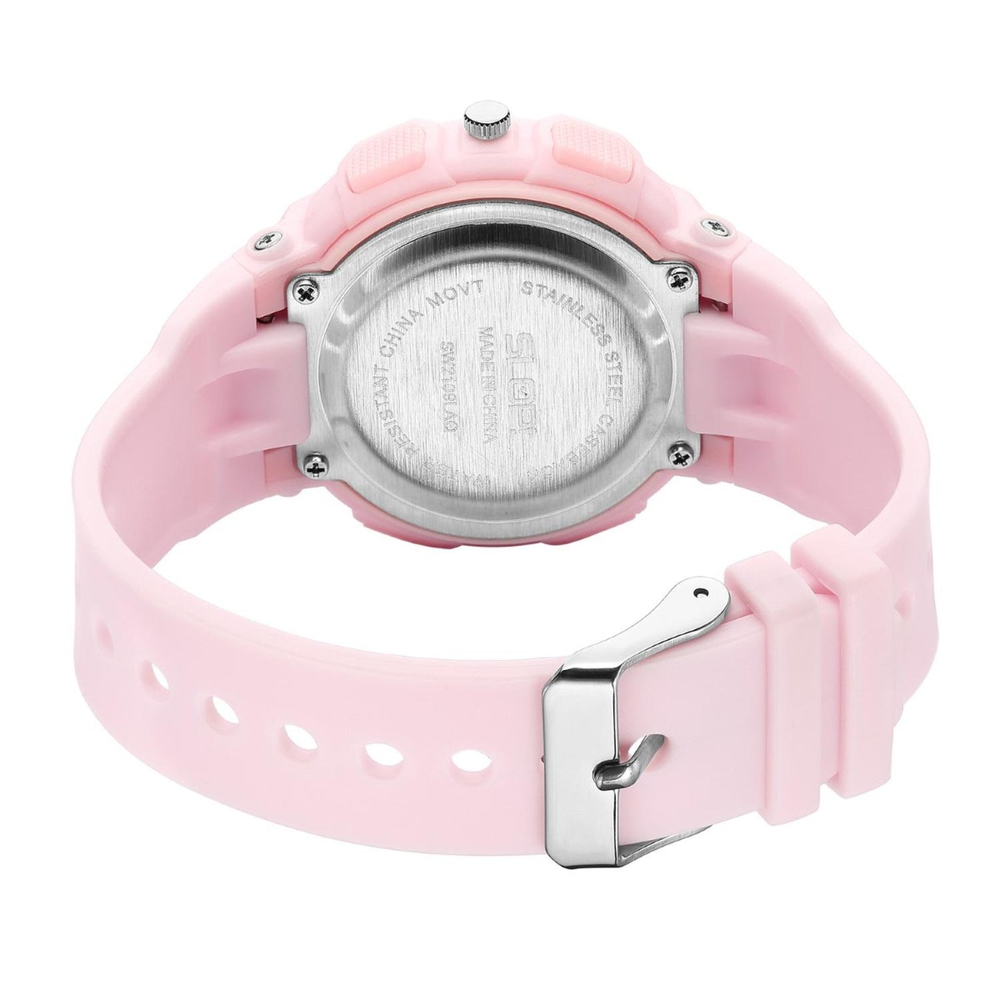 Reloj Slop Deportivo Rosa SW2109LAQ4 De Plástico Para Niña