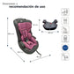 Autoasiento Etapa 1-2-3 D'bebé Maxi Unisex de 9 a 36kg