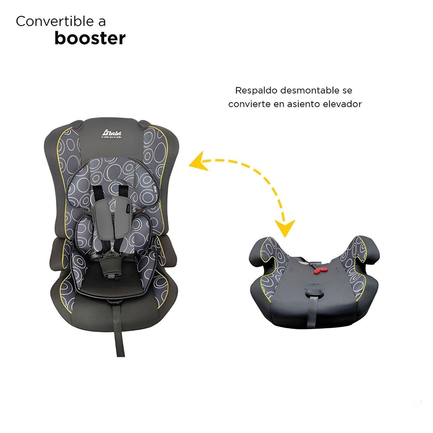 Autoasiento Etapa 1-2-3 D'bebé Maxi Unisex de 9 a 36kg