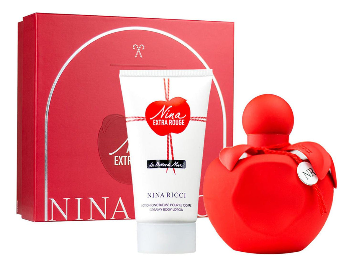 Set Nina Ricci Extra Rouge 50ml Eau de Parfum Para Mujer