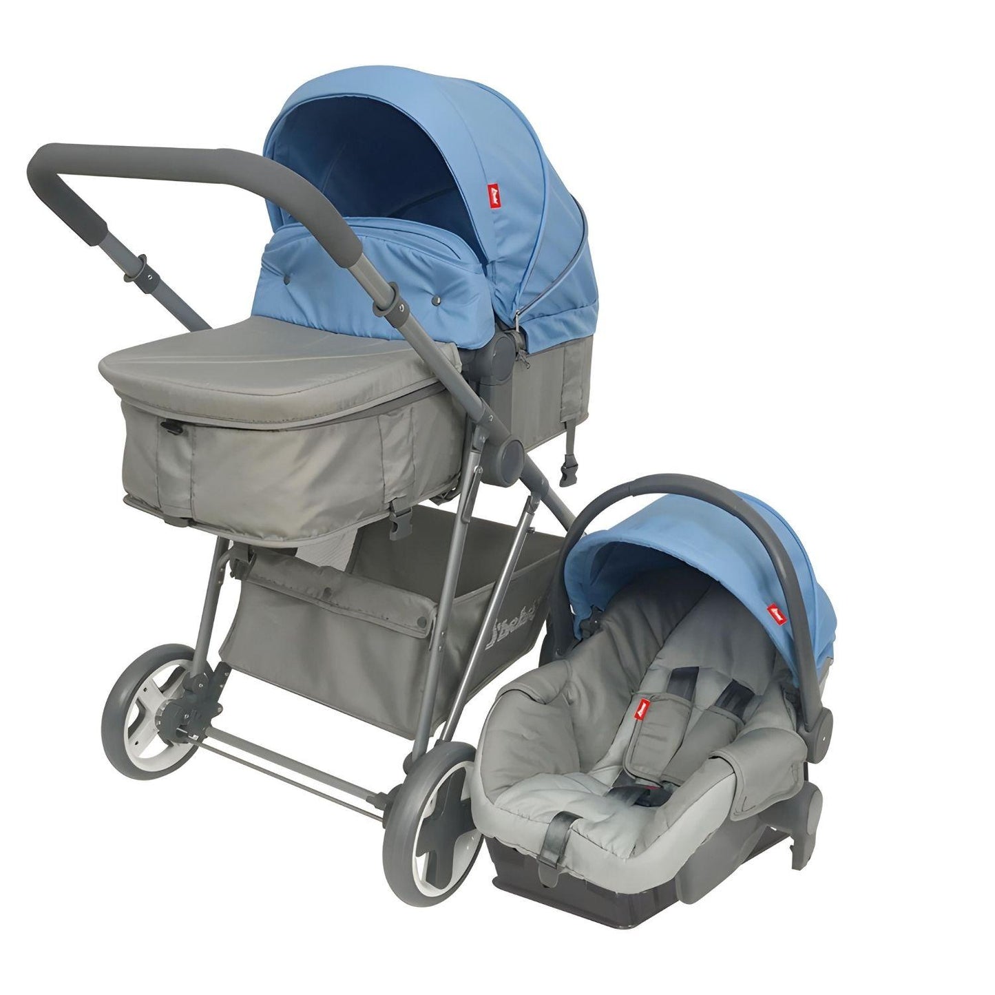 Set Carriola D'bebé Travel System Queen de 0 a 36 meses