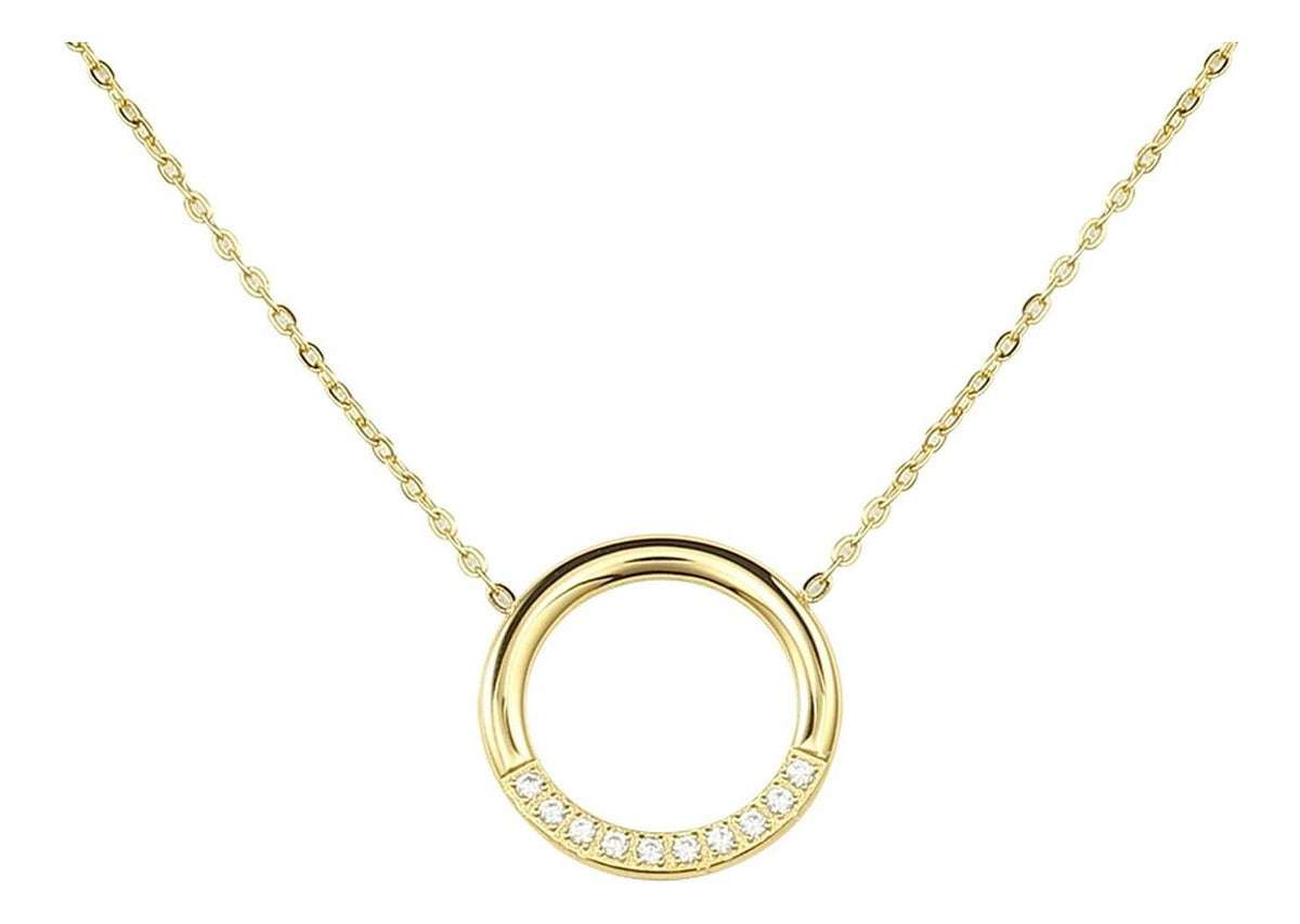 Collar Enso Gold EJN2186G De Acero Inoxidable Para Mujer