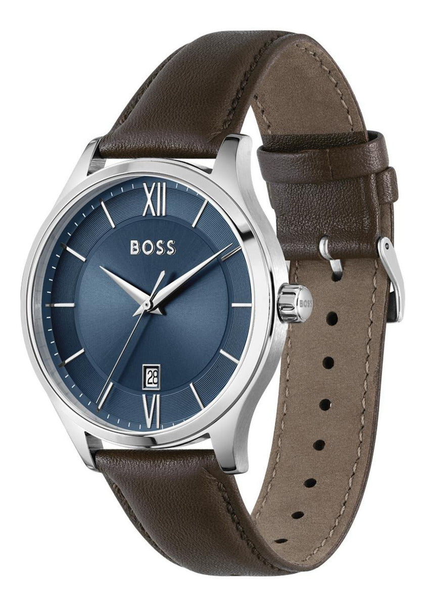 Reloj Hugo Boss Hombre Cuero 1513955 Elite