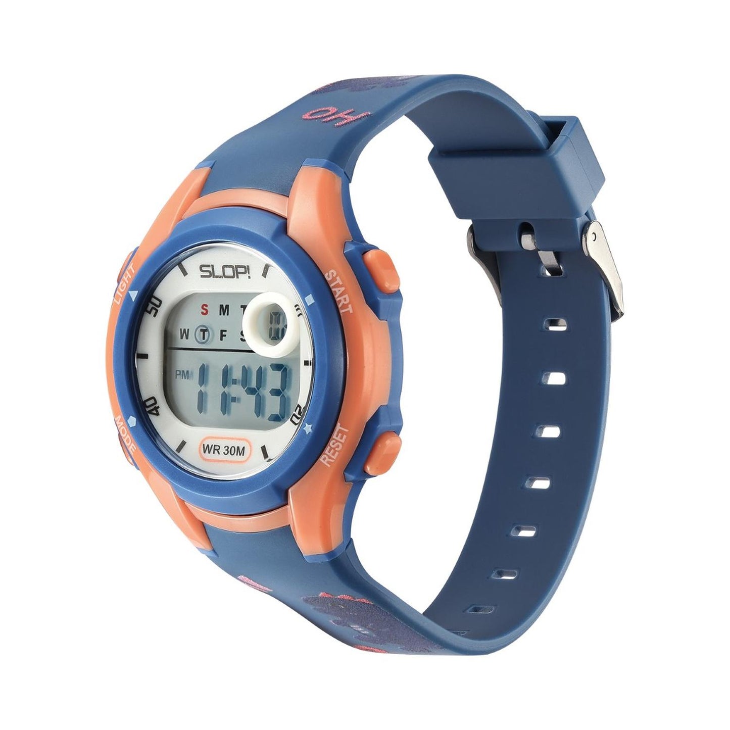 Reloj Slop Deportivo Azul SW8215K5 De Plástico Para Niño