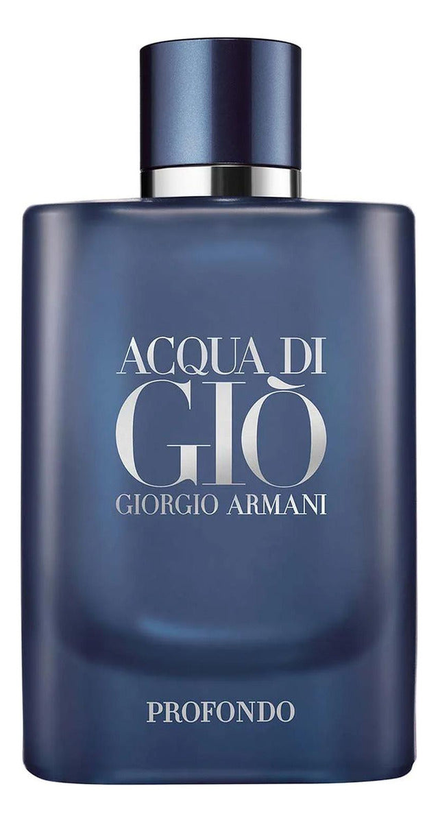 Armani Acqua Di Gio Profondo 125ml Eau de Parfum Para Hombre Botella de Vidrio