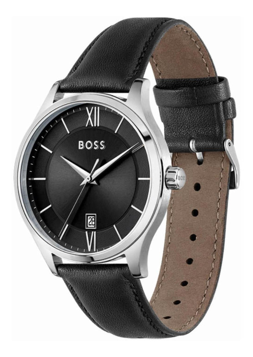Reloj Hugo Boss Hombre Cuero 1513954 Elite