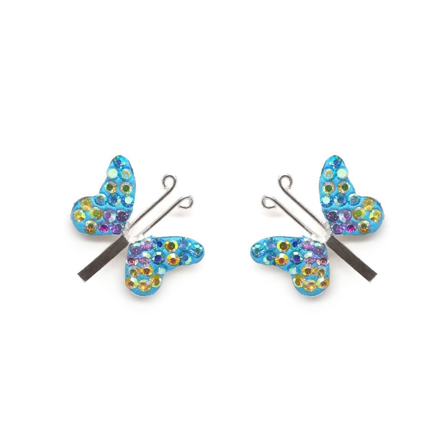 Set Collar y Aretes Mariposa Zvezda 0.925 Mujer