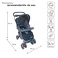 Set Carriola D'bebé Travel System Star Baby de 0 a 36 meses