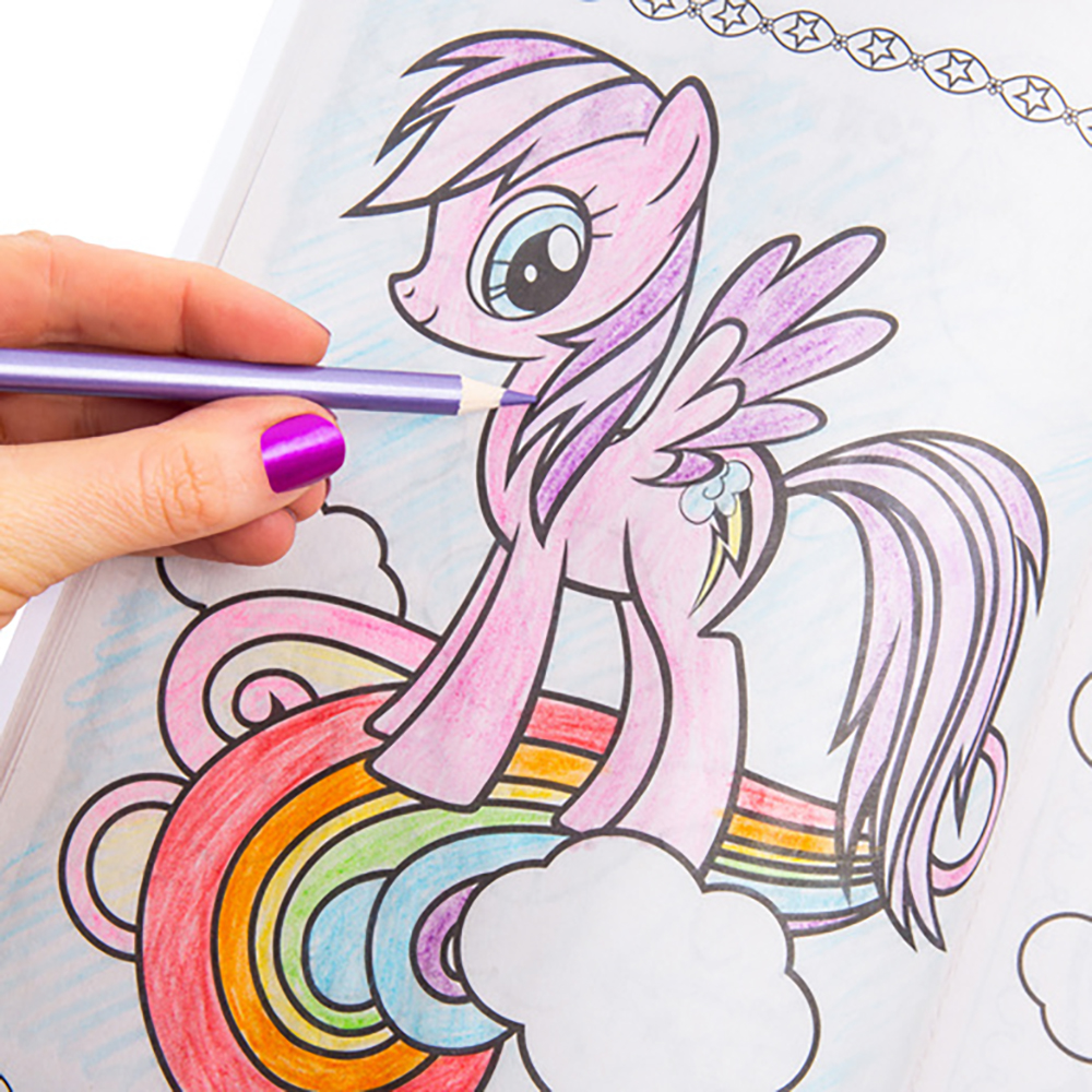 Libreta Cuaderno Colorear My Little Pony Bendon
