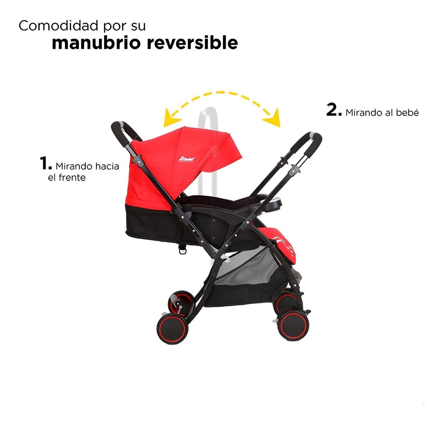 Carriola D'bebé Reversible Lu Unisex de 3 a 36 meses