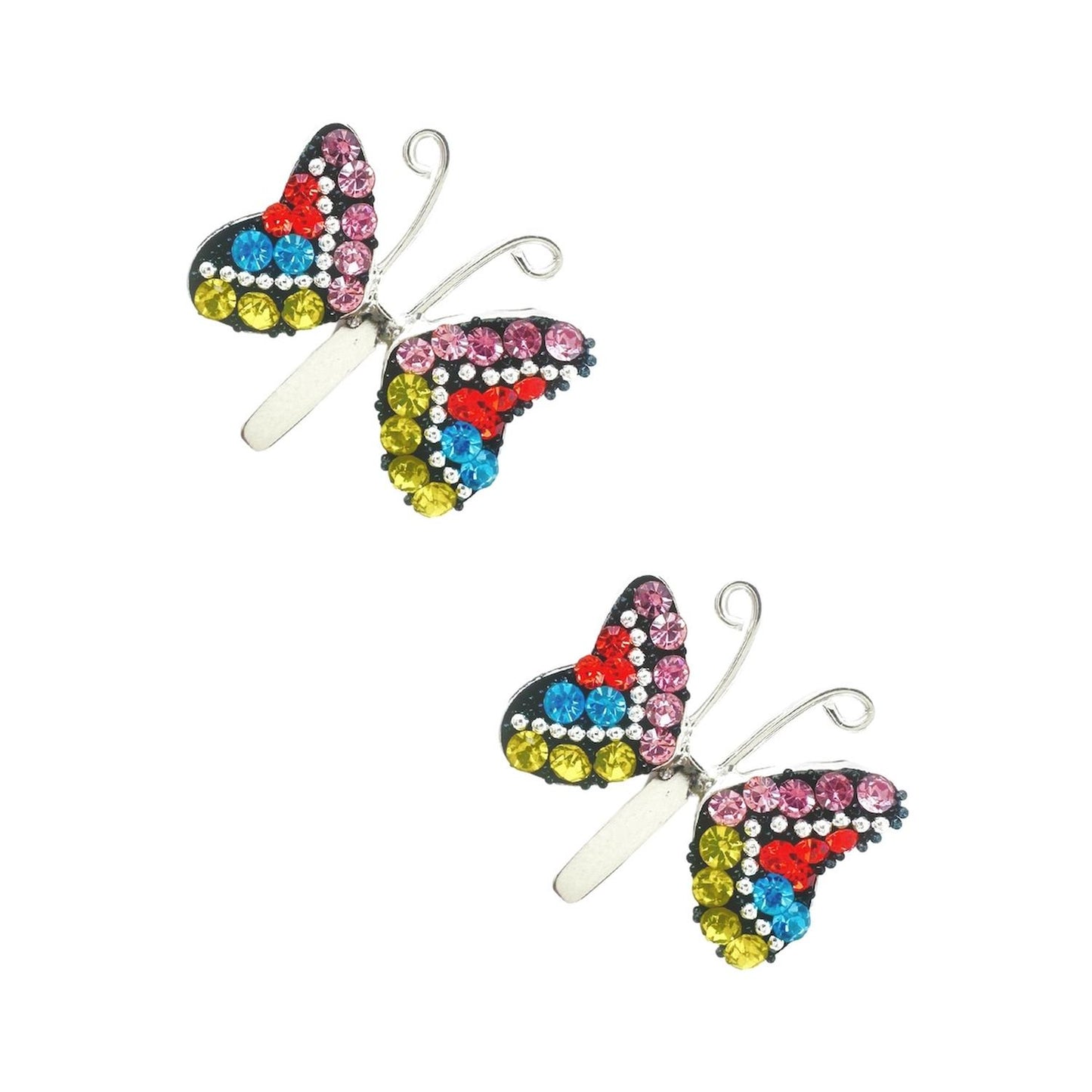 Set Collar y Aretes Mariposa Zvezda 0.925 Mujer