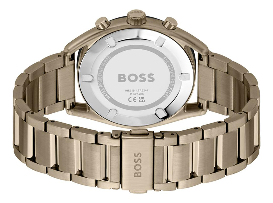 Reloj Hugo Boss Hombre Acero Chapado Oro 1514094 Top Cronó