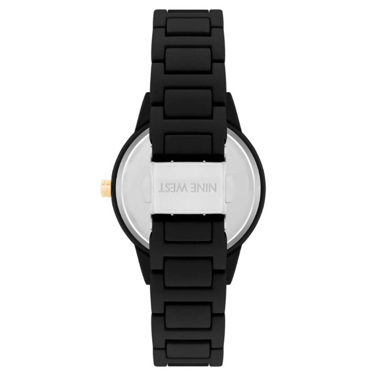 Reloj Nine West Rose Gold Collection Negro NW2934GPBK Mujer