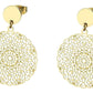 Aretes Enso Gold EJE3253G Acero Inoxidable Para Mujer