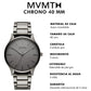 Reloj MVMT Hombre Cuero D-MC02-BBLGR Chrono 40Mm