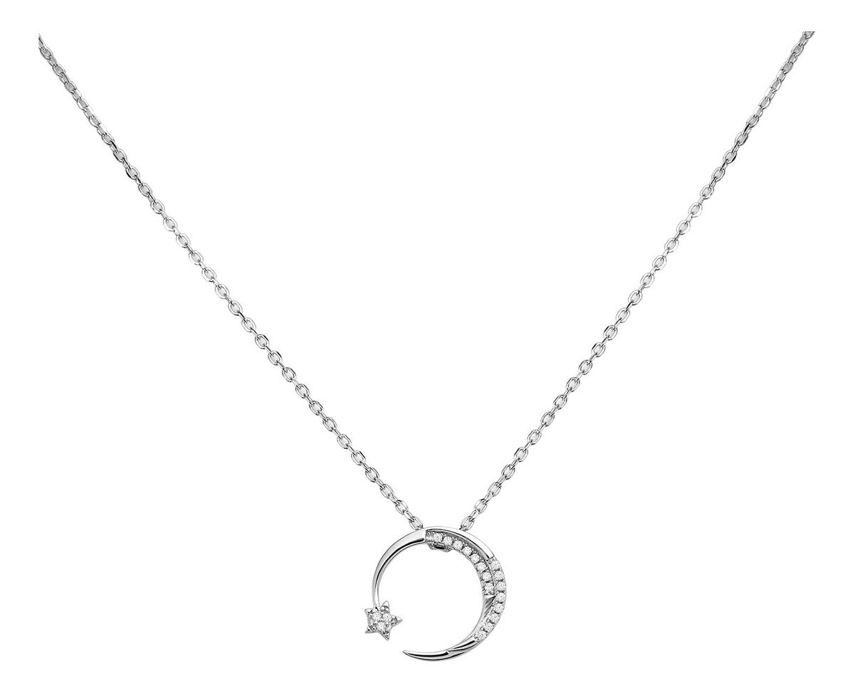 Collar Enso Silver Necklace ESN030S Plata 925 Para Mujer